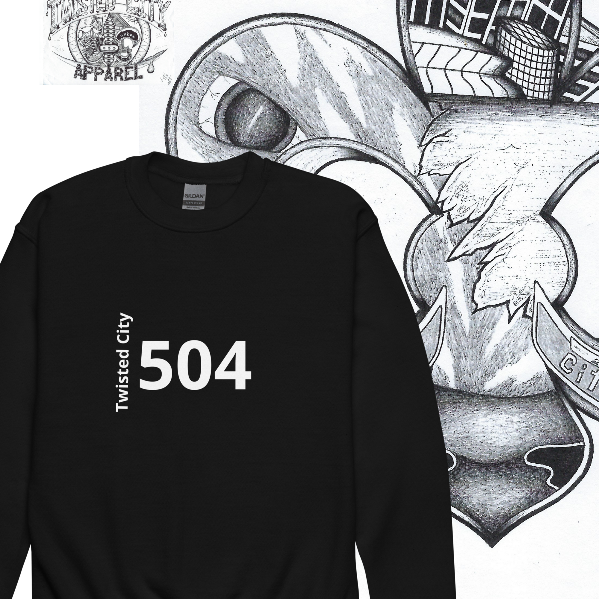 Youth crewneck sweatshirt